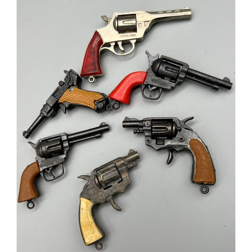 670 - A Superb Set of Vintage Working Action Miniature Pistols and Revolvers, Western Models up to WW2 Per... 