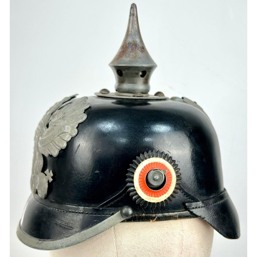 103 - A WW1 Imperial German 1915 Model Enlisted Mans Pickelhaube.