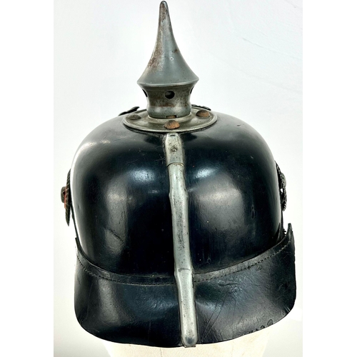 103 - A WW1 Imperial German 1915 Model Enlisted Mans Pickelhaube.