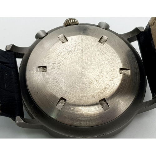 330 - A BULOVA TITANIUM AUTOMATIC WATCH MADE IN SWITZERLAND.  40mm