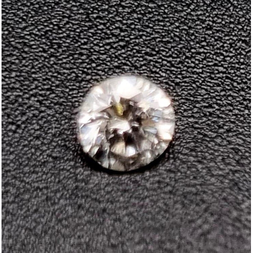 870 - Two Brilliant Round Diamonds - 0.19ct and 0.21ct. Both come with Anchor certificates.