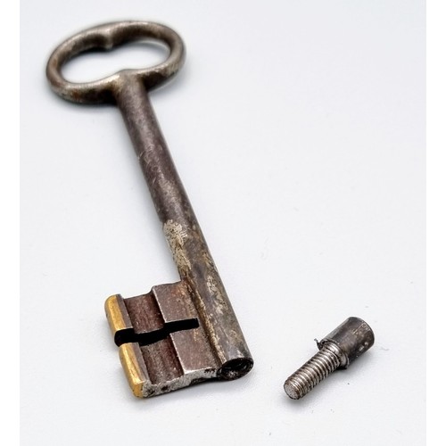 297 - A WW2 SOE/OSS Spy Kit Key with hidden void for hiding messages.