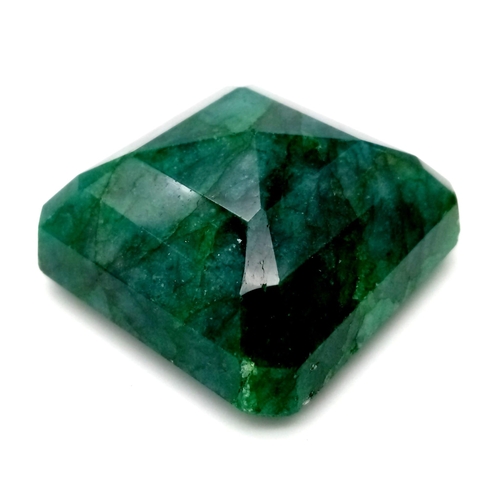 547 - A 241.60ct Mixed Cut Emerald. Octagonal Shape. GLI Certified.