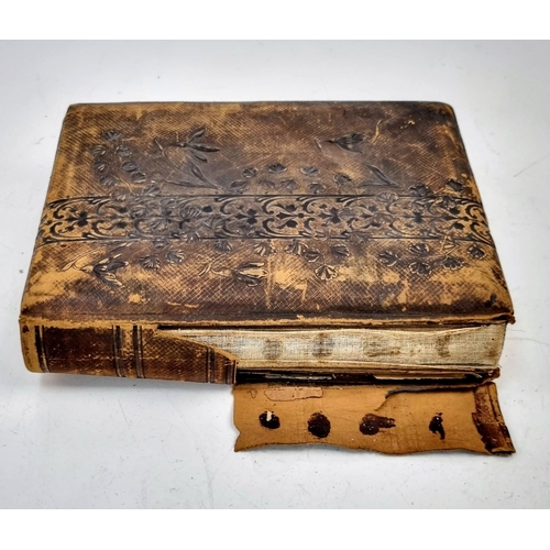 390 - A Weird and wonderful Antique (mid 19th century) Photography Book with Pictures of a few different G... 