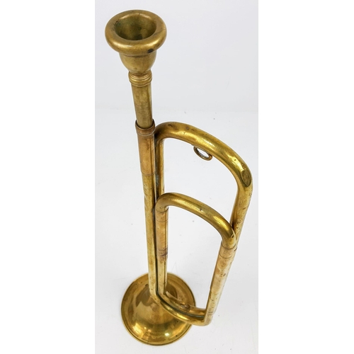 139 - 3rd Reich Hitler Youth Banner Trumpet