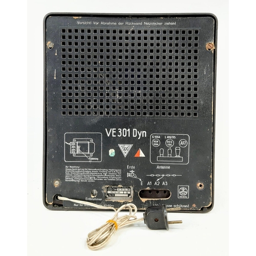 90 - WW2 German Volksempfänger 301 DYN (People’s Receiver). Affordable radio sets with presents stations ... 