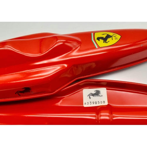 203 - For the man who wants to write faster! A genuine FERRARI pen in original box in the shape of a FORMU... 