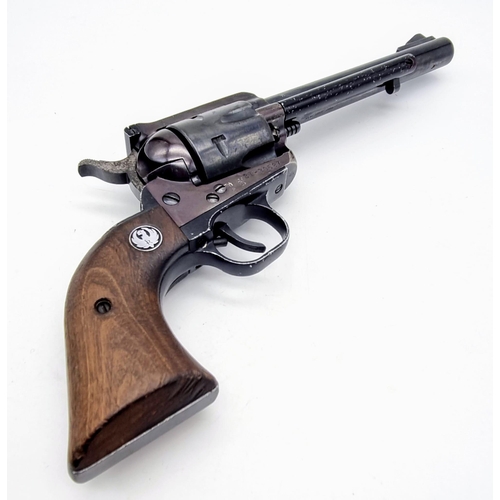 73 - A Lovely Vintage Deactivated Ruger 357 Magnum Black Hawk Revolver Pistol. Calibre - .357. Barrel len... 