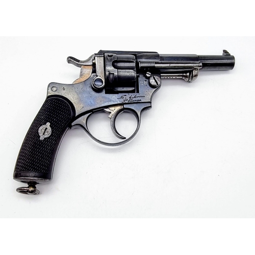 80 - A Rare Deactivated French St Etienne - Model 1873 Revolver Pistol. Manufactured from 1873- 1887 this... 