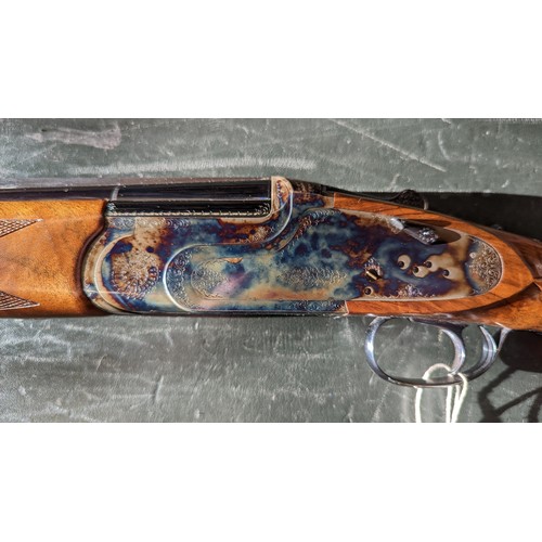 145 - A Jenson 20 Gauge Over/Under Shotgun. Serial Number - 0704. 30 inch barrels. 3 inch chambers. 14.75 ... 