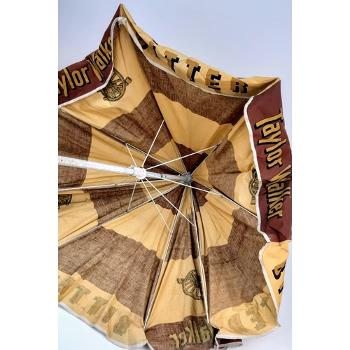 380 - A Vintage Taylor and Walker Pub Umbrella - Probably from a pub near the old Arsenal ground! A/F. 125... 