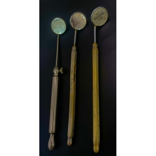 755 - AN ANTIQUE JAPANESE SET OF DENTISTRY INSTUMENTS .  CIRCA 1890'S