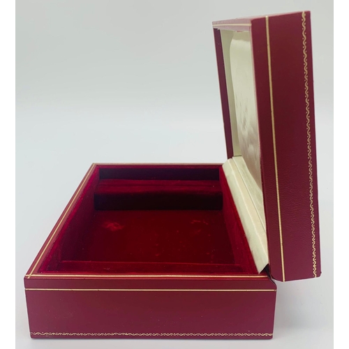 54 - A rare ROLEX watch case/ mini jewellery box, originally made for a select Rolex President models. Tr... 