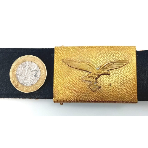 775 - WW2 German Luftwaffe Sports Belt.