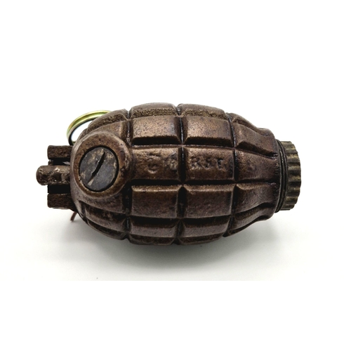 169 - INERT WW2 N° 36 Mills Hand Grenade dated 1943. Great condition for its age.