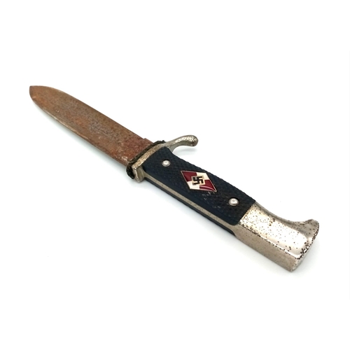 362 - WW2 German Hitler Youth Knife RZM Marked.