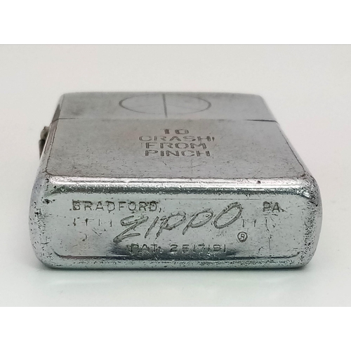 373 - Original 1967 Dated Zippo Lighter. Used during the Vietnam War engraved in Saigon. UK buyers only.