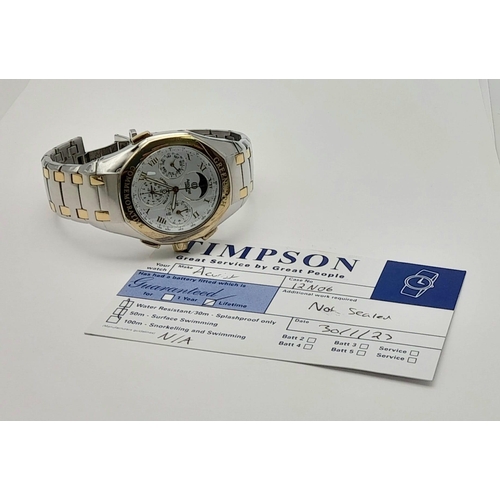 1204 - An Excellent Condition Limited Edition Greenwich Commemorative Grand Complication Date/Date and Moon... 