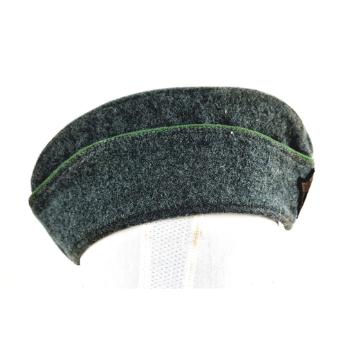 40 - WW2 German Feld Polizei (Field Police) Side Cap.