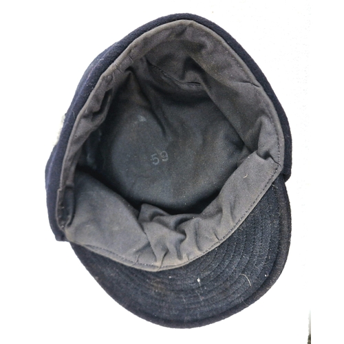 687 - WW2 Italian Fascist Militia Artillery “Black Shirts” Cap.