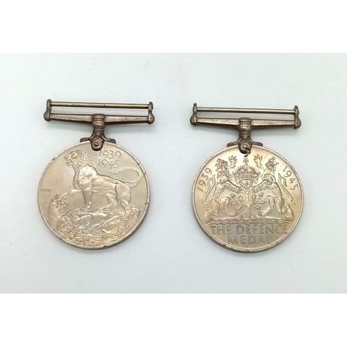 773 - A Pair of WW2 Excellent Condition Medals Comprising of George V1 1939-1945 Medal with Ribbon and Cer... 