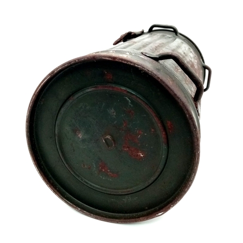 352 - WW2 German Gas Mask Canister Dated 1943.