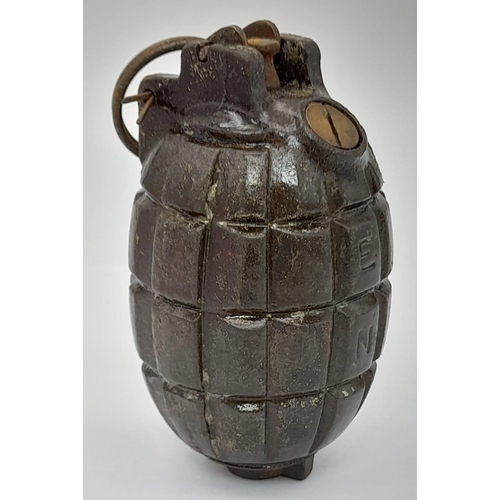 271 - INERT British N° 23 Mills Rifle Grenade. Maker: Edwards Bros. Very good condition with original lacq... 