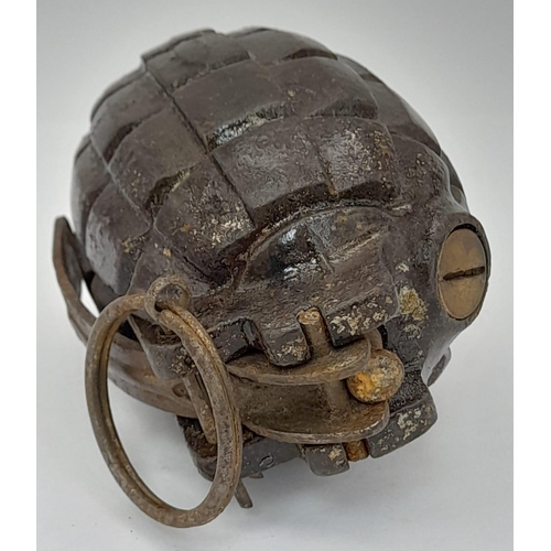 271 - INERT British N° 23 Mills Rifle Grenade. Maker: Edwards Bros. Very good condition with original lacq... 