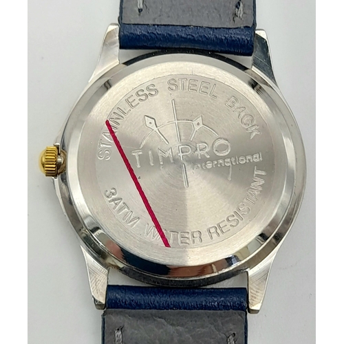 682 - A Genuine Unworn Amsterdam Police Ladies Quartz Wristwatch, 32mm Including crown, New Battery Fitted... 