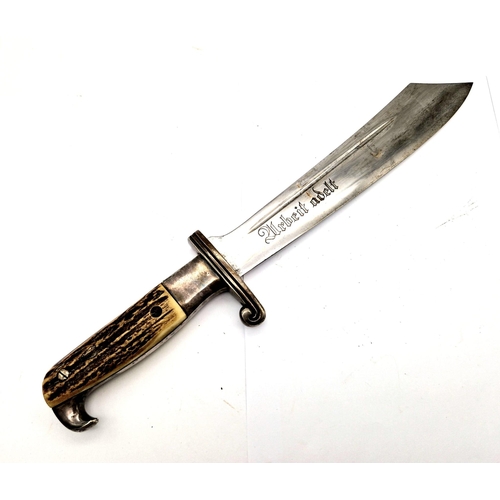 29 - 3rd Reich R.A.D Hewer Dagger Model 1934 Maker: Eichorn with impossible to find hanger – all well mar... 