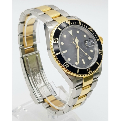 8 - A ROLEX SUBMARINER IN EXCELLENT CONDITION WITH BOX AND PAPERS HAVING BEEN SERVICED BY ROLEX IN 2021 ... 