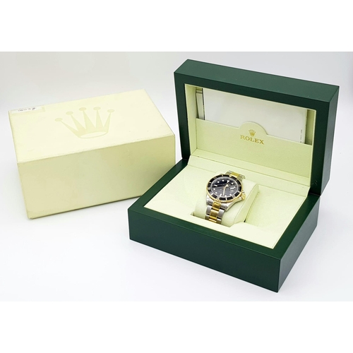 8 - A ROLEX SUBMARINER IN EXCELLENT CONDITION WITH BOX AND PAPERS HAVING BEEN SERVICED BY ROLEX IN 2021 ... 