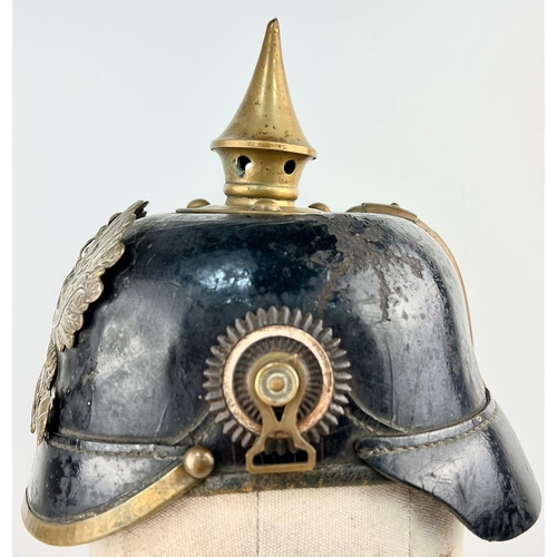 101 - Imperial German 1895 Pattern Other Ranks – NCO'S Pickelhaube.