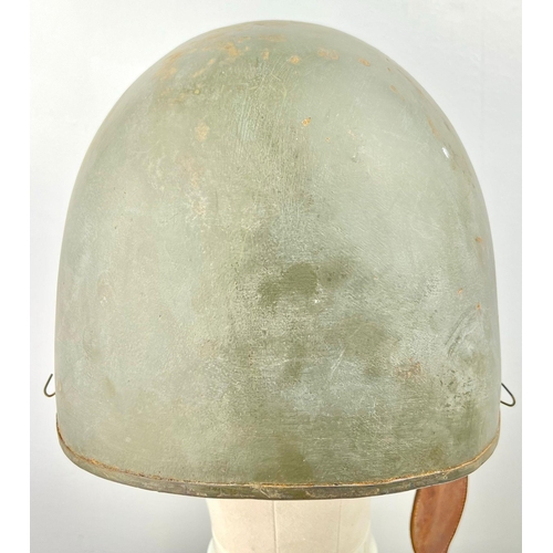 321 - WW2 U.S Navy MK II “Talker” Anti-Aircraft Gunners Flak Helmet.