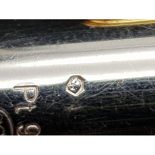 666 - A Rare Limited Edition Solid 950 Platinum Mont Blanc Fountain Pen. Model: FP 144 SOL Platinum M. Com... 