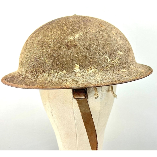 305 - WW1 British Somme Found Brodie Helmet found in a barn. In condition as found.