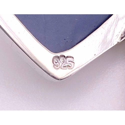 760 - STERLING SILVER HEART LOCKET 4.6G