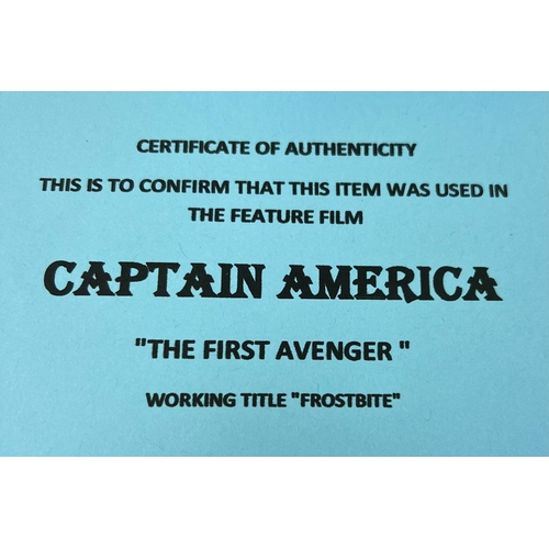 247 - A Captain America (2011) Film Prop. A Hydra facility dial - used in the hydra facility scenes. Comes... 