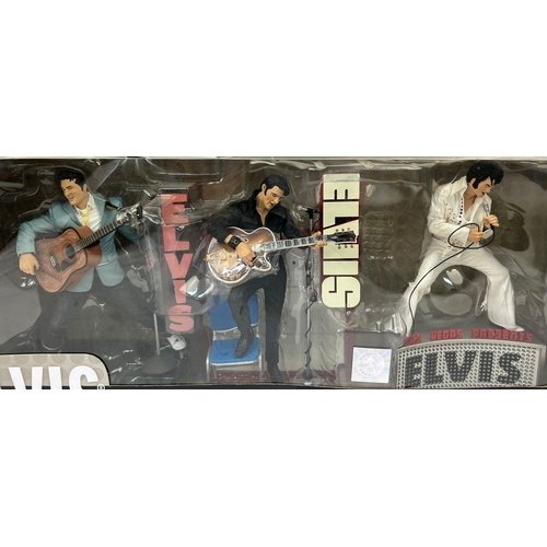 347 - A Very Rare and Collectable Elvis Through The Years Figures Set. 1954, 1968 and the classic 1970 Veg... 