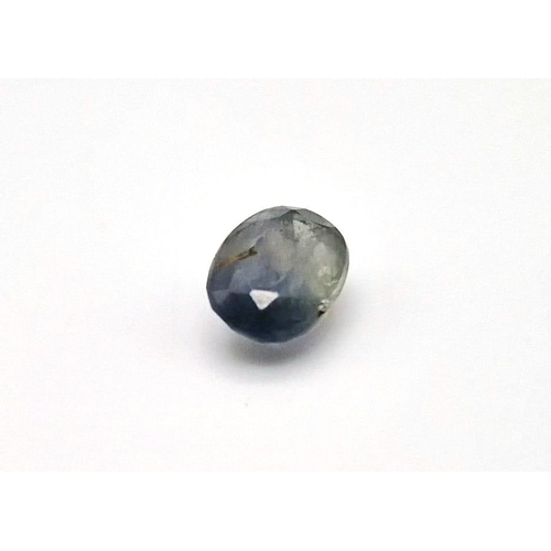 1029 - 2.14ct Untreated Blue Sapphire - Untreated ITLGR Certified