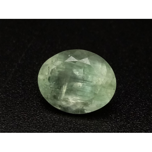 1123 - A lot of 6  Natural Aquamarines- Faceted - Untreated Earth Mined. 14.25ct in total.