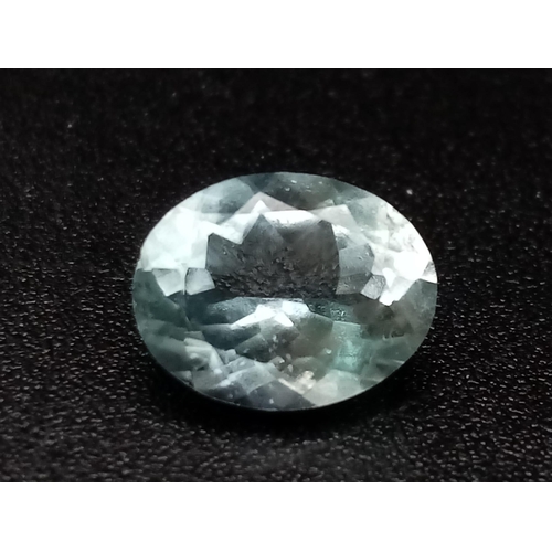 1123 - A lot of 6  Natural Aquamarines- Faceted - Untreated Earth Mined. 14.25ct in total.