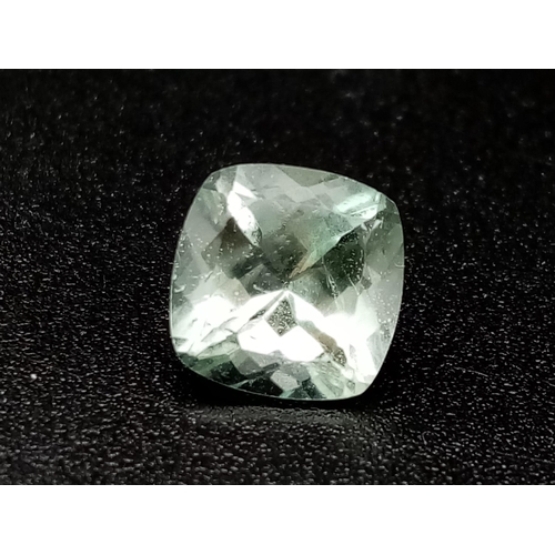 1123 - A lot of 6  Natural Aquamarines- Faceted - Untreated Earth Mined. 14.25ct in total.