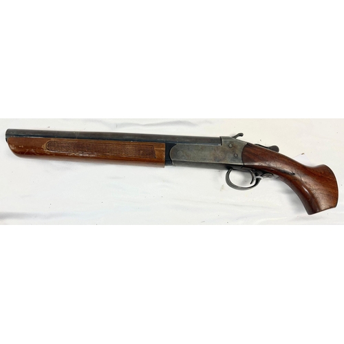 1391 - A Deactivated Cooey 12 Bore Sawn-Off Shotgun. This Canadian model has a 12.75 inch barrel. Comes wit... 