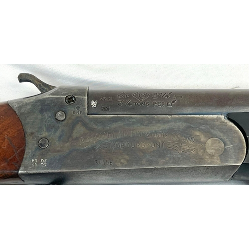 1391 - A Deactivated Cooey 12 Bore Sawn-Off Shotgun. This Canadian model has a 12.75 inch barrel. Comes wit... 