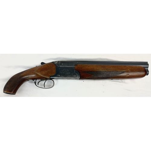 318 - A Vintage Russian Baikal Deactivated Sawn-Off Shotgun. This over/under barreled 12 bore monster has ... 