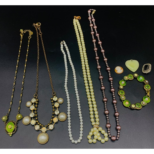 1360 - An Eclectic Mix of Quality Costume Jewellery.