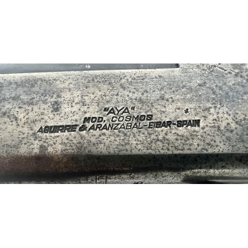 295 - A Deactivated Cosmos Sawn-Off Shotgun. This Spanish 12 bore has hard textured wood with a 13 inch ba... 