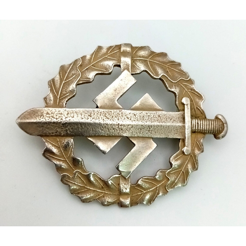 703 - WW2 German Silver Grade SA Sports Badge.