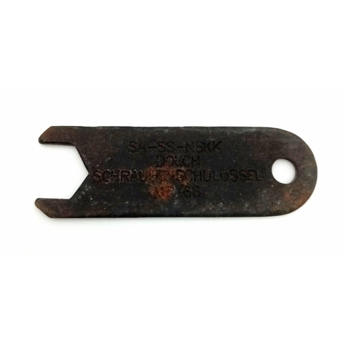 710 - 3rd Reich Dagger Handle Removal Tool.